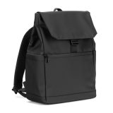 Vue 1 de AZORES BAG. Sac à dos pour ordinateur portable (16") en PU, avec rabat recouvrant tous les compartiments