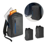 Vue 3 de OSASCO. Sac à dos pour ordinateur portable 15'' en polyester recyclé 600D haute densité
