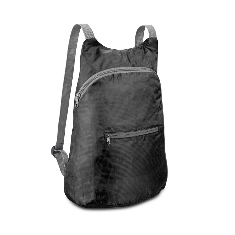 BARCELONA. Sac à dos pliable en polyester 210D ripstop