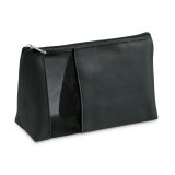 Vue 3 de ANNIE. Trousse de toilette en microfibre