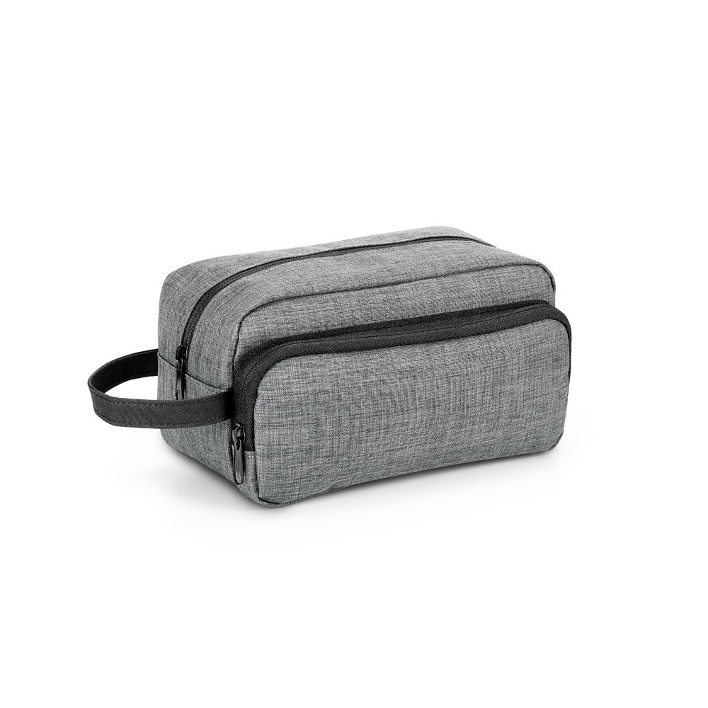 KEVIN. Trousse de toilette en 300D haute densité avec poignée