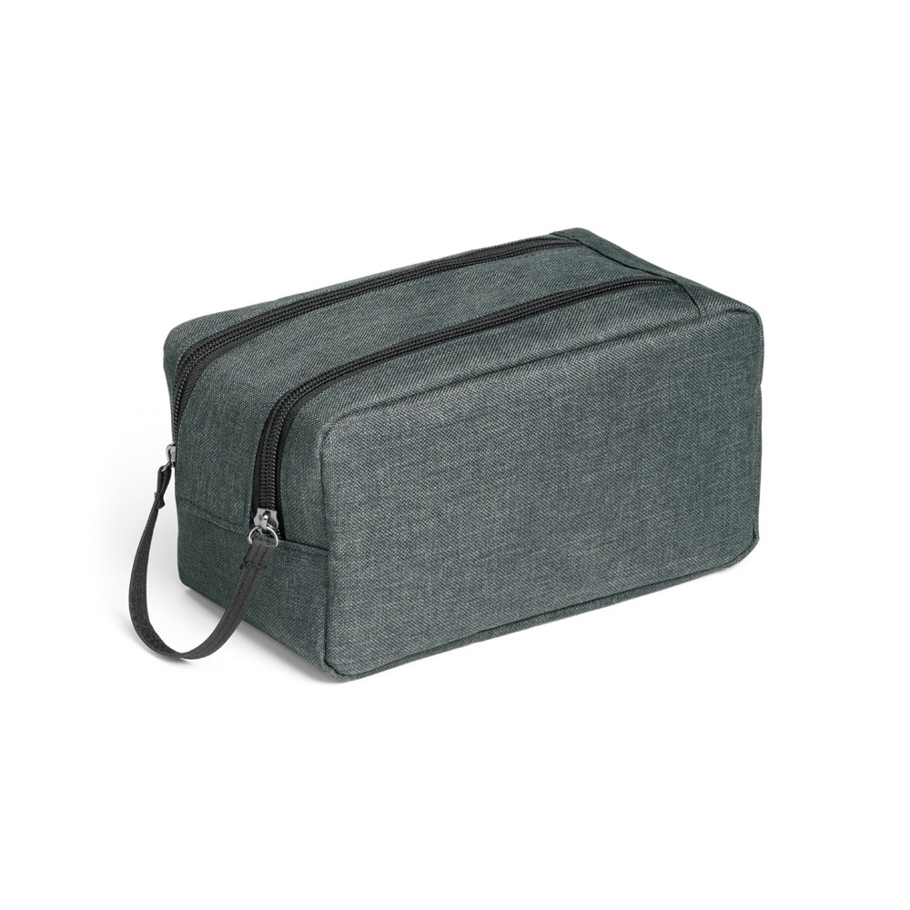 WAYNE. Trousse de toilette en 600D haute densité avec poignée