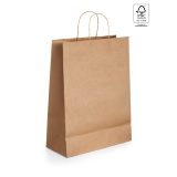 Vue 1 de LEIA. Sac en papier kraft (115 g/m²)
