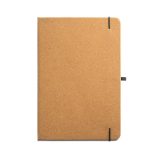 Vue 10 de MATISSE. Bloc-notes A5 avec couverture rigide en cuir (70% recyclé) avec pages lignées