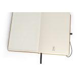 Vue 11 de MATISSE. Bloc-notes A5 avec couverture rigide en cuir (70% recyclé) avec pages lignées