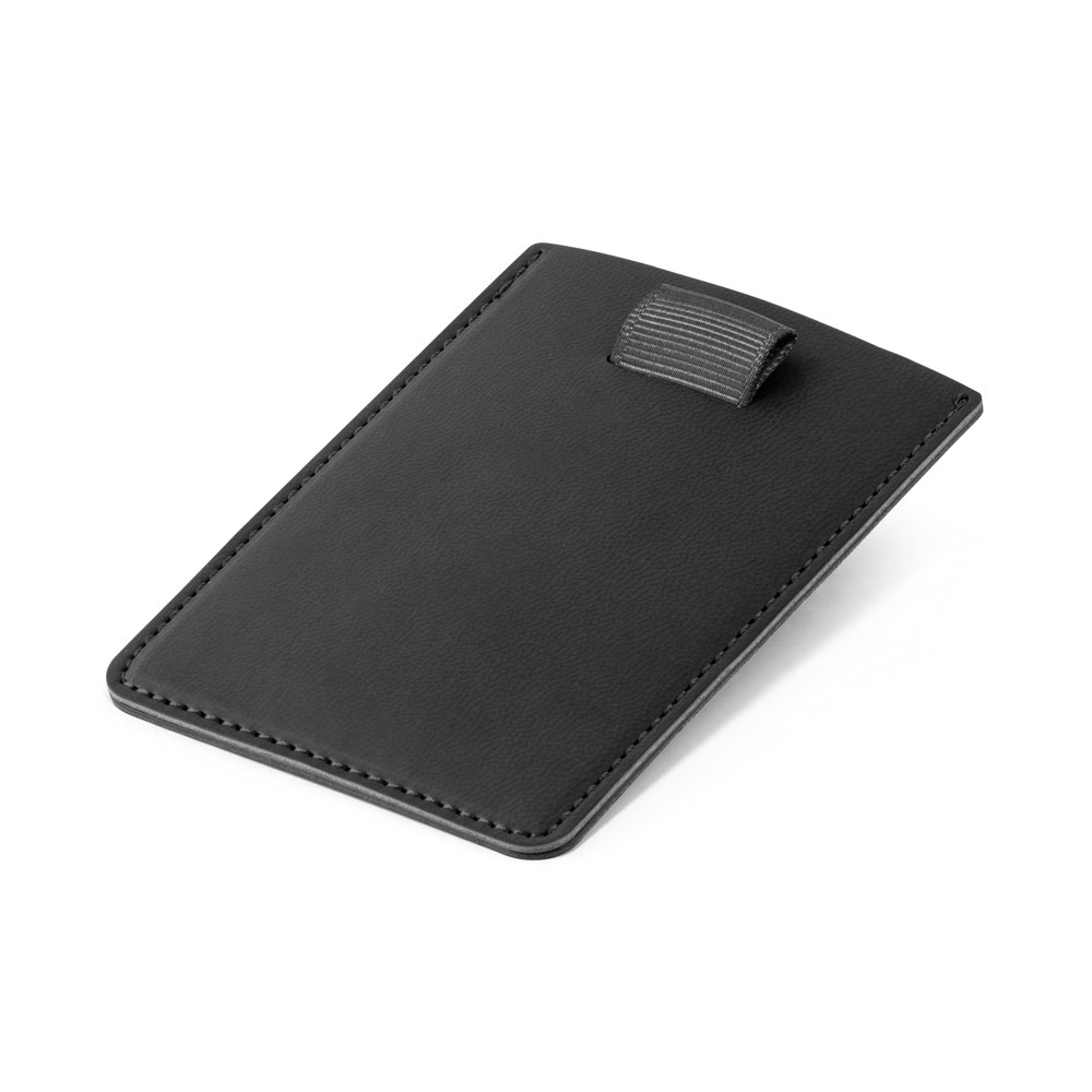 POPPY. Porte-cartes en PU avec blocage RFID