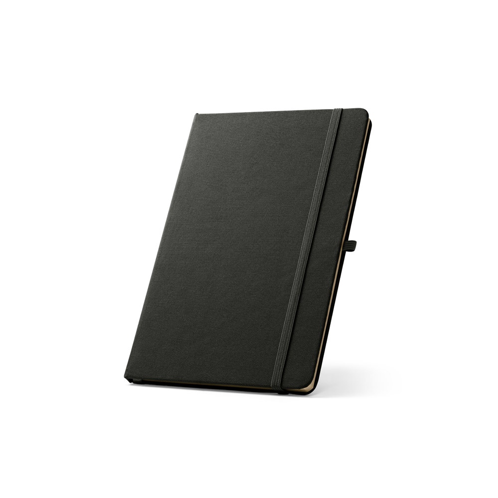 ANNE. Cahier A5 en polyester recyclé (100% rPET) avec pages lignées