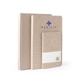 Vue 4 de TEAPAD SOFT. Bloc-notes A6 avec couverture souple fabriquée à partir de déchets de feuilles de thé (65%)