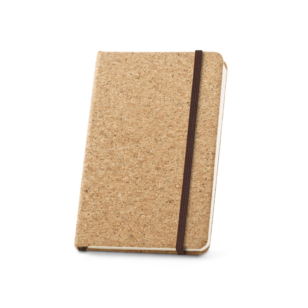 HAWKINS. Carnet de poche en liège avec 160 pages unies