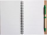 Vue 8 de Carnet Stella | Carton | Ligné | Avec stylo bille