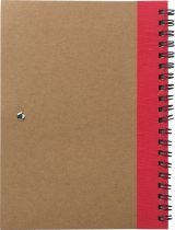 Vue 6 de Carnet Stella | Carton | Ligné | Avec stylo bille