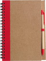Vue 10 de Carnet Stella | Carton | Ligné | Avec stylo bille