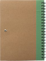 Vue 6 de Carnet Stella | Carton | Ligné | Avec stylo bille