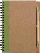 Vue 7 de Carnet Stella | Carton | Ligné | Avec stylo bille