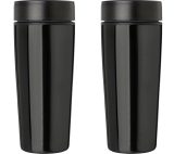 Vue 2 de Gobelet thermos Elisa | Inox | Double paroi