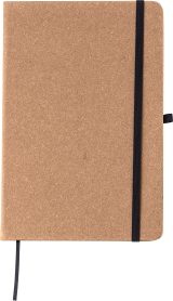 Vue 2 de Carnet de notes Gianna | Cuir | A5 | Ligné