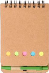Vue 2 de Pochette de notes adhésives Rodrigo | Carton