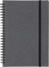 Vue 2 de Carnet Egon | Cuir | A5 | Ligné