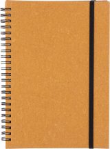 Vue 4 de Carnet Egon | Cuir | A5 | Ligné