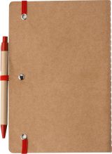 Vue 5 de Carnet Theodore | Carton | A5 | Uni | Avec stylo