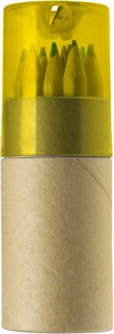 Vue 2 de Set de crayons de couleur Terrence | 12 pcs
