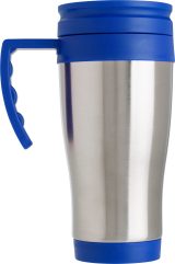 Vue 3 de Mug de voyage double paroi Dev | 420 ml