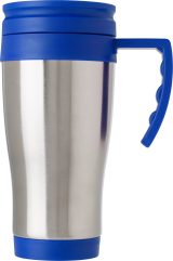 Vue 2 de Mug de voyage double paroi Dev | 420 ml