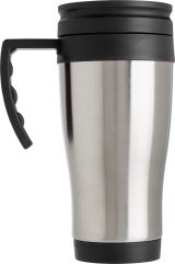 Vue 2 de Mug de voyage double paroi Dev | 420 ml