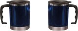 Vue 2 de Mug isotherme Gabi | Inox | Double paroi | 400 ml