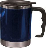 Vue 4 de Mug isotherme Gabi | Inox | Double paroi | 400 ml