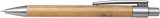 Vue 3 de Stylo bille Lacey | Bambou