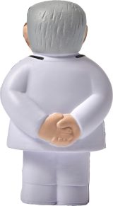 Vue 2 de Figurine antistress Lily | Médecin