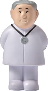 Vue 3 de Figurine antistress Lily | Médecin