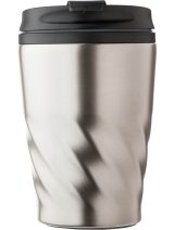 Vue 3 de Mug de voyage double paroi Rida | 325 ml