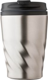 Vue 2 de Mug de voyage double paroi Rida | 325 ml