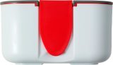 Vue 3 de Boîte à déjeuner Veronica | Plastique et silicone | 850 ml