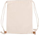Vue 3 de Sac à dos Tianna | Coton 250 g/m² | Liège | 1,2 l