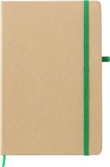 Vue 3 de Carnet de notes Cora | Papier pierre | A5 | Couverture rigide