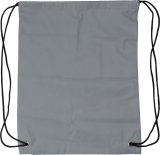 Vue 2 de Sac à dos avec cordon Melila | Réfléchissant | 190D
