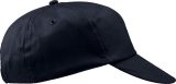 Vue 3 de Casquette Lisa | Coton twill | 5 panneaux