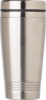 Vue 3 de Mug isotherme Velma | Inox | Double paroi