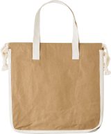 Vue 2 de Sac shopping Emery | Papier kraft | Lavable