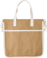 Vue 3 de Sac shopping Emery | Papier kraft | Lavable
