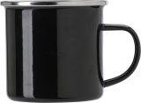 Vue 3 de Chope en émail Jamaal | 350 ml