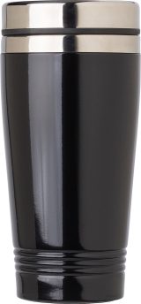 Vue 2 de Mug isotherme Velma | Inox | Double paroi