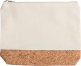 Vue 2 de Trousse de toilette Teagan | Coton | Liège | 0,5 l