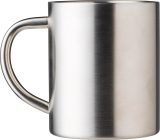 Vue 4 de Chope à boire Braylen | Inox | 250 ml | Double paroi
