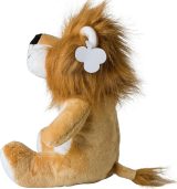 Vue 2 de Lion en peluche Serenity | 20 cm