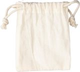 Vue 2 de Glaçons en pierre Jens | 4 pcs | Pochette en coton