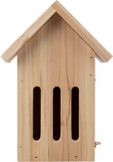 Vue 2 de Maison à papillons Anita | Bois de pin